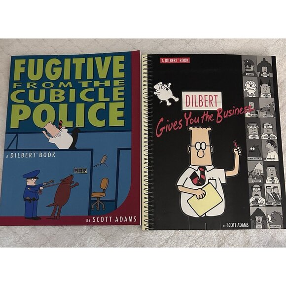 DILBERT and DOGBERT Office Lot of 10 Paperback/Hardback Scott Adams Phone Cards - Picture 5 of 6